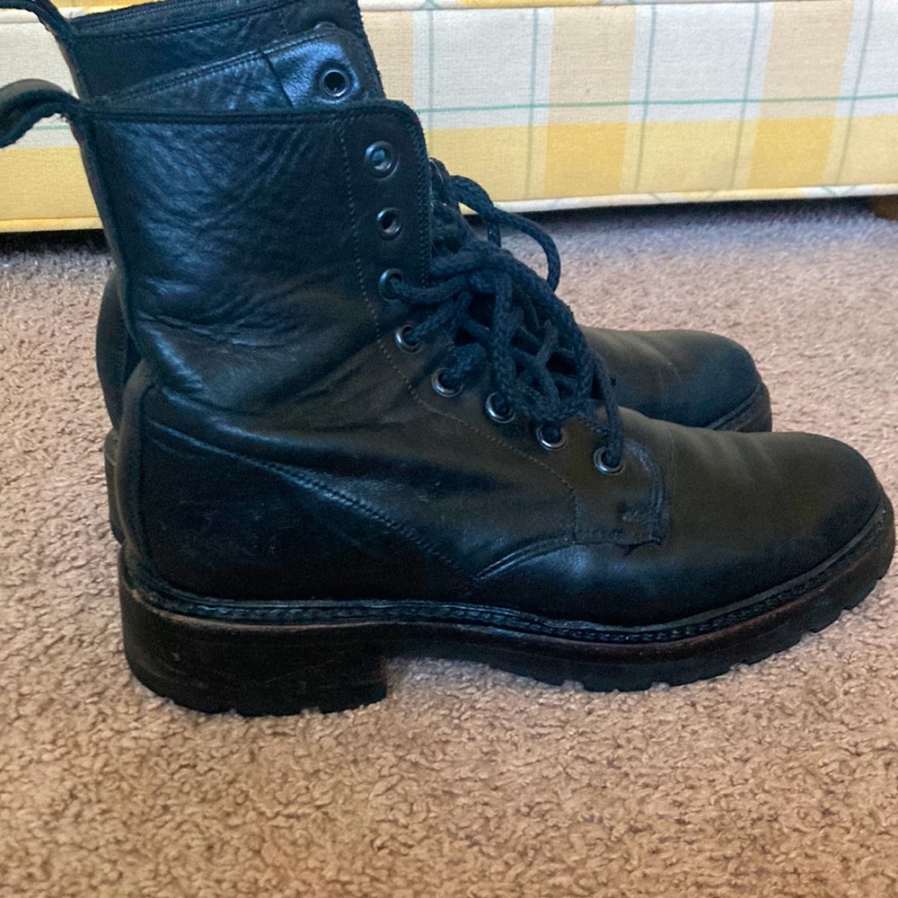 Frye Women’s Julie Combat Boots | Mid- Calf Size 7 1/2
